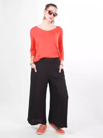 Pantalon Eva Noir pantalon Eva noir � la coupe moderne
