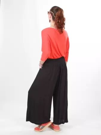 Pantalon Eva Noir pantalon Eva noir � la coupe moderne