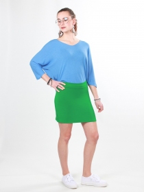 Pull Liza bleu cobalt pull maille color&eacute; et vibrant