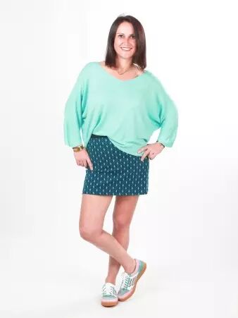 Pull Liza turquoise clair pull Liza turquoise clair frais