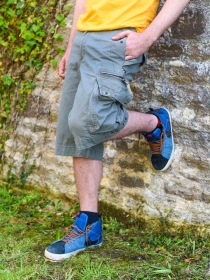 Molecule 45020 Kaki pantalon utilitaire &agrave; la teinte naturelle