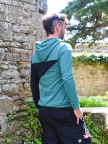 Pull X-Sweater c&eacute;ladon maille douce