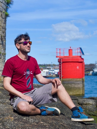 Tee shirt Lighthouse Bordeaux t-shirt lighthouse bordeaux ambiance maritime