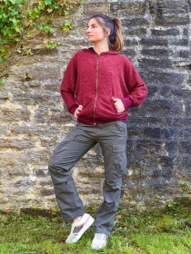 Pantalon cargo M65 femme kaki pantalon cargo femme kaki &agrave; la coupe utilitaire