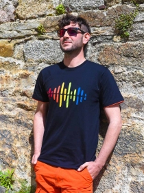 Tee shirt Equalizer t-shirt equalizer visuel sonore