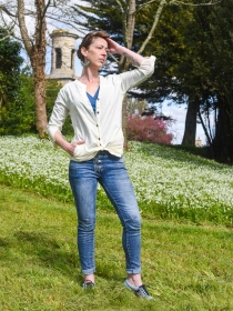 Chemisier Milka Blanc pi&egrave;ce vestimentaire &agrave; l'allure tendance