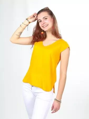 Top Ava Moutarde top ava moutarde lumineux