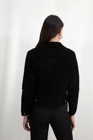 Veste Noir velours veste velours noire chic