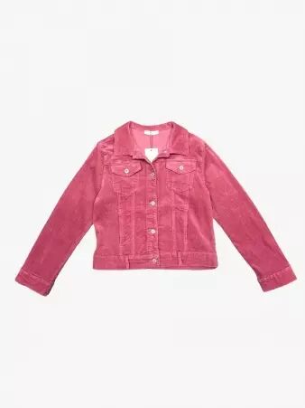 Veste velours Rose veste velours rose f�minine