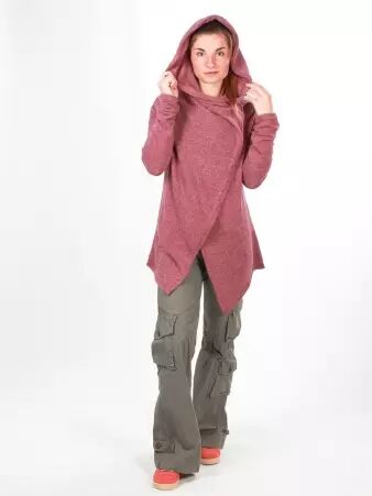 Gilet Kali Bordeaux v�tement chaud au design �pur� et � l'allure contemporaine