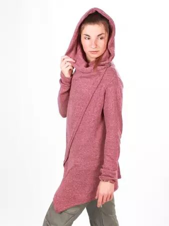 Gilet Kali Bordeaux v�tement chaud au design �pur� et � l'allure contemporaine