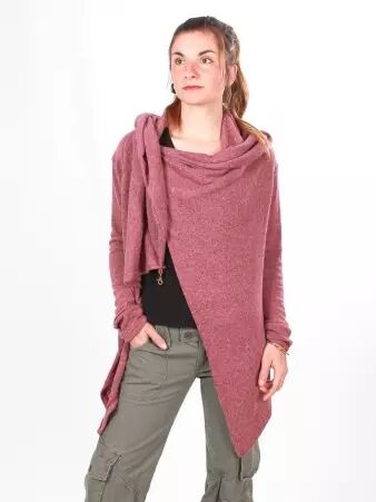 Gilet Kali Bordeaux v�tement chaud au design �pur� et � l'allure contemporaine