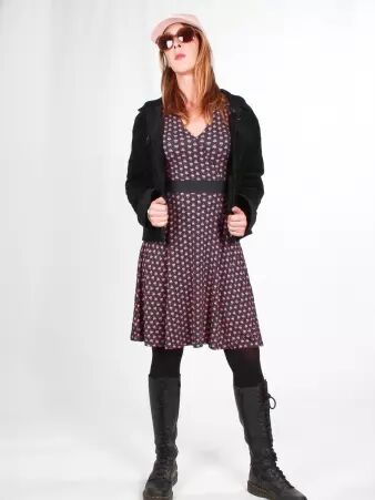 Robe Cantik Saki noir robe boh�me chic