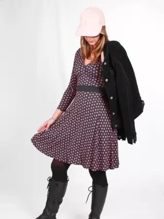 Robe Cantik Saki noir robe boh�me chic