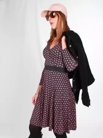 Robe Cantik Saki noir robe boh�me chic