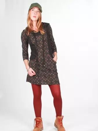 Robe Sweaty Iris robe sweat f�minine aux teintes iris