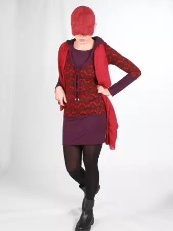 Robe Cocoon Popy robe cocoon fluide color�e