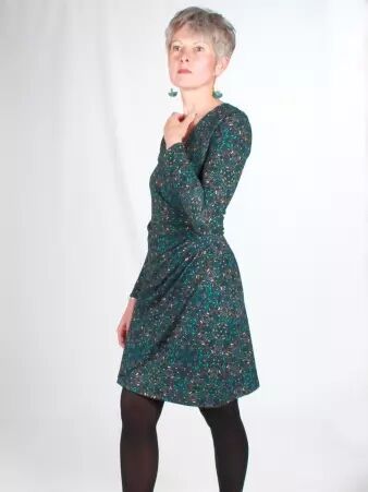 Robe Avelina Mandalay robe imprim�e d'inspiration orientale