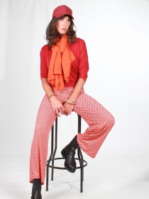 Pantalon Palazzo Back to 70s p&ecirc;che pantalon large p&ecirc;che d'inspiration r&eacute;tro