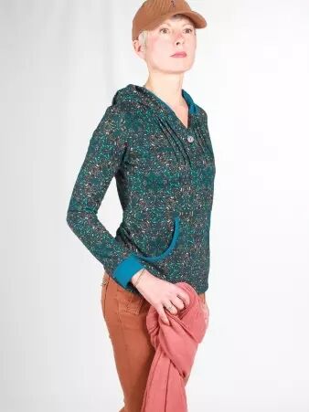 Sweat Nova Mandalay sweat fluide d'inspiration boh�me mandalay