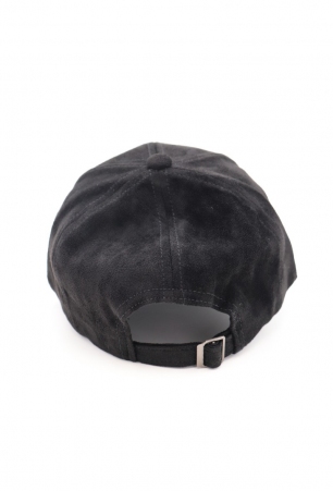 Casquette su�dine Noir pi�ce vestimentaire � l'allure tendance