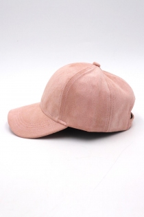 Casquette su&eacute;dine Nude accessoire mode au style contemporain