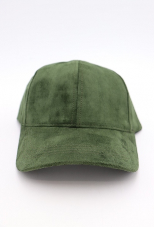 Casquette su�dine Vert �l�ment mode � l'esth�tique actuelle