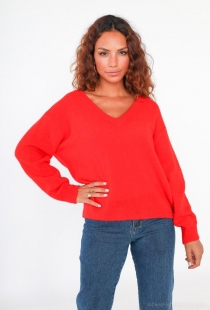 Pull alpaga orange pull alpaga orange vif