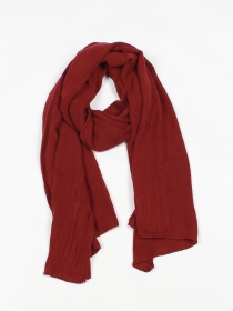 Echarpe Lie de vin