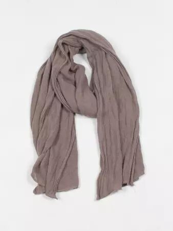 Echarpe Ciment pi�ce contemporaine � la silhouette harmonieuse et structur�e