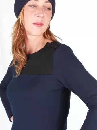 Robe Mairy Navy robe fluide navy