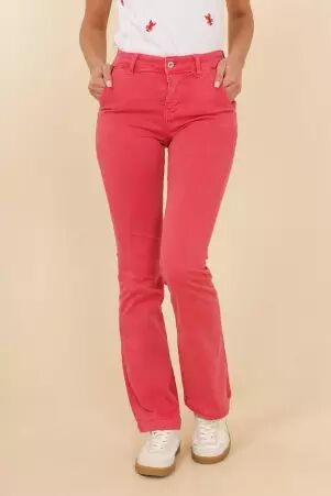 Pantalon corail pantalon femme corail � la teinte lumineuse