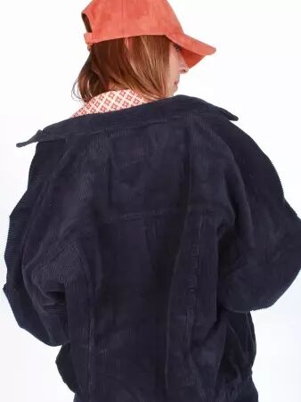 Veste velours bleu marine veste velours bleu marine �l�gante