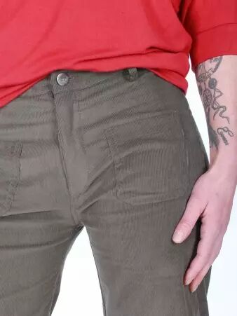 Pantalon Beegees velour Camel pi�ce mode �l�gante et confortable