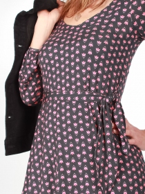 Robe Dolly Saki noir