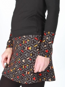 Robe Madira Kaleidoscope gris