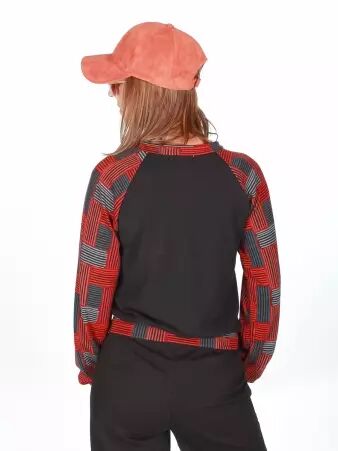 Pull Stanley Pinto pull contemporain � motif artistique