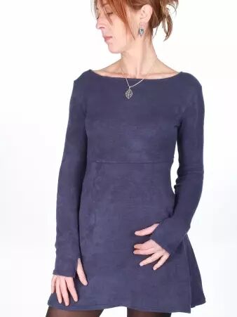 Robe Cecila Bleu robe bleue fluide f�minine