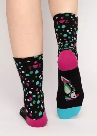 Chaussette confetti party �l�ment mode � l'esth�tique actuelle