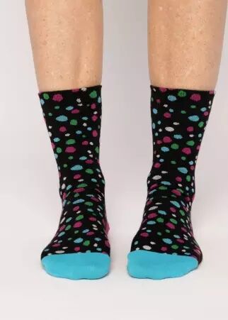 Chaussette confetti party �l�ment mode � l'esth�tique actuelle