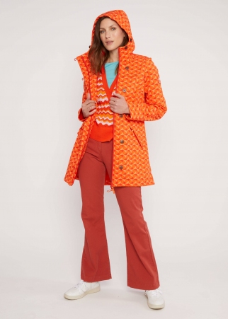 Parka Wild Weather spring leaves parka imprim� feuilles printani�res