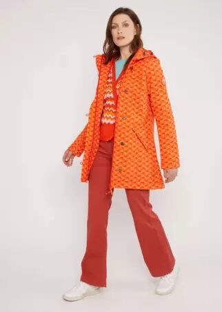 Parka Wild Weather spring leaves parka imprim� feuilles printani�res