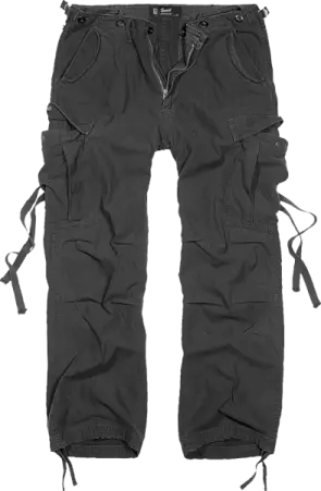 Pantalon cargo homme noir M65 pantalon cargo noir M65 � l'esth�tique militaire