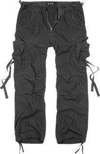 Pantalon cargo homme noir M65 pantalon cargo noir M65 &agrave; l'esth&eacute;tique militaire