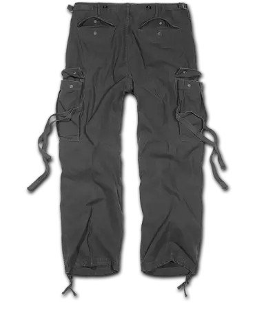 Pantalon cargo homme noir M65 pantalon cargo noir M65 � l'esth�tique militaire
