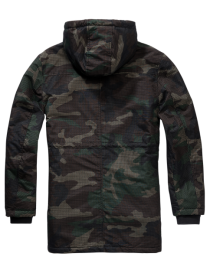 Parka Brandit Grid-Camo veste chaude &agrave; motif camo urbain