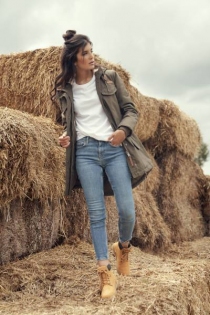 Parka Brandit Marsh Lake femme kaki parka femme kaki chaude et pratique