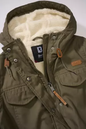 Parka Brandit Marsh Lake femme kaki parka femme kaki chaude et pratique