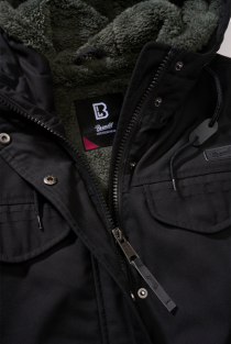 Parka Brandit Marsh Lake femme noir veste chaude &eacute;l&eacute;gante et fonctionnelle