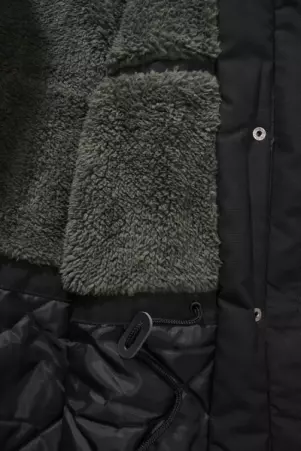 Parka Brandit Marsh Lake femme noir parka femme noire � l'allure sobre